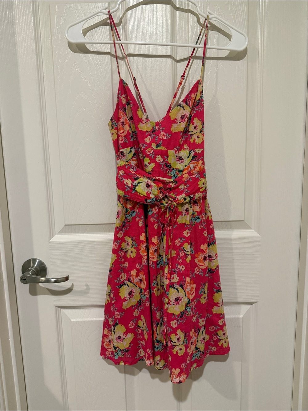 Kimchi Blue Floral Pink Mini Dress